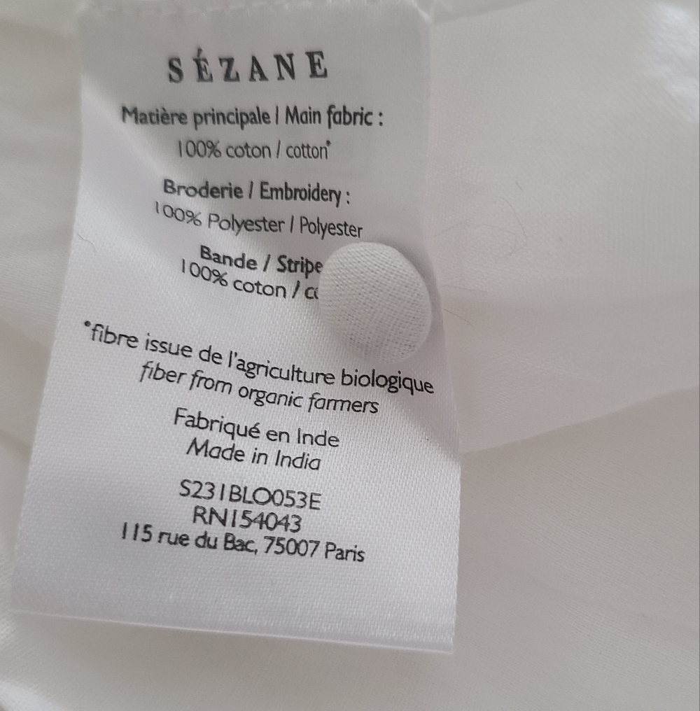 Sezane Solea Blouse - Picture 8 of 9